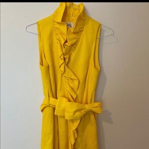 Milly yellow dress-Size 10